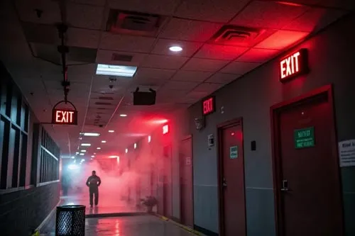 Звук пожарная тревога