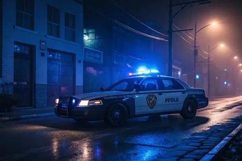 Звук полицейской машины